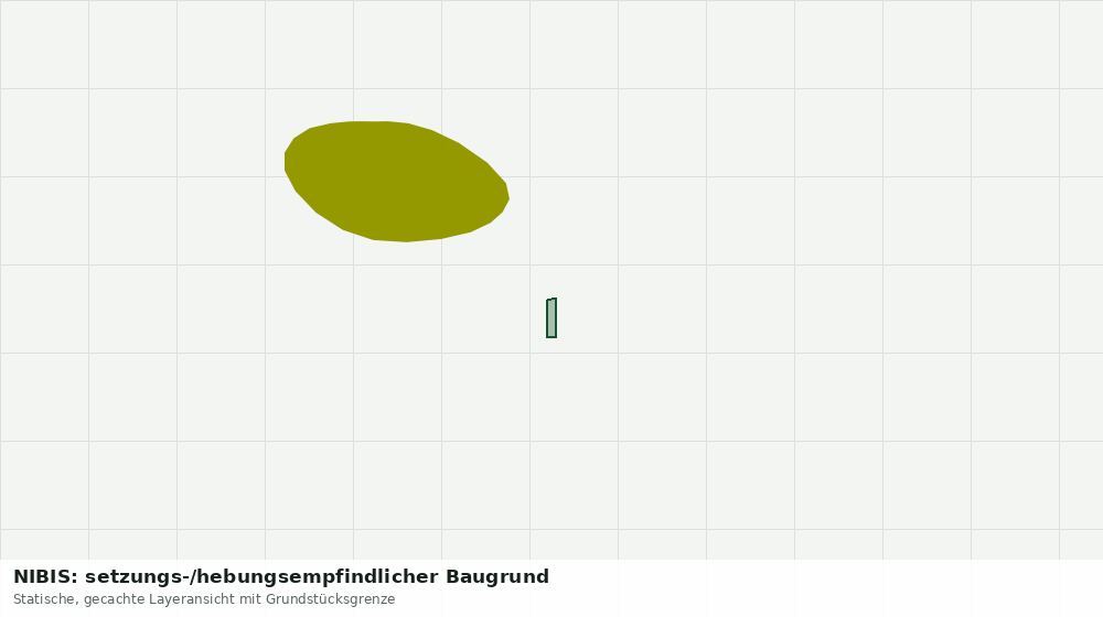 Statische Kartenansicht: NIBIS: setzungs-/hebungsempfindlicher Baugrund