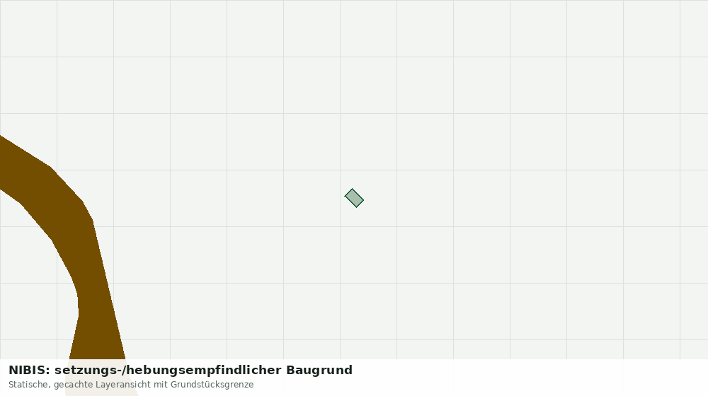 Statische Kartenansicht: NIBIS: setzungs-/hebungsempfindlicher Baugrund
