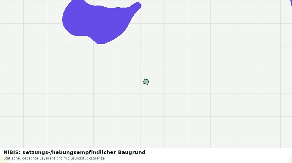 Statische Kartenansicht: NIBIS: setzungs-/hebungsempfindlicher Baugrund