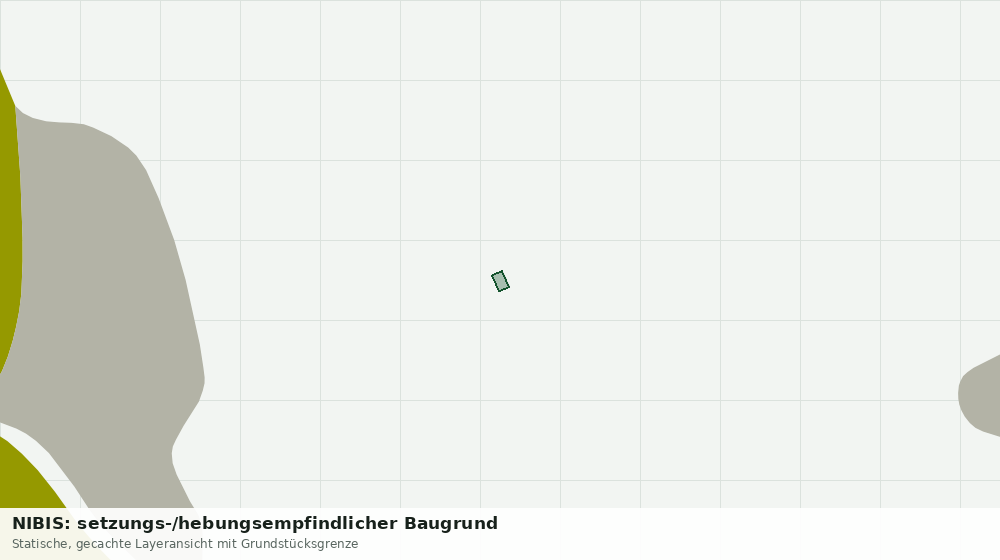 Statische Kartenansicht: NIBIS: setzungs-/hebungsempfindlicher Baugrund