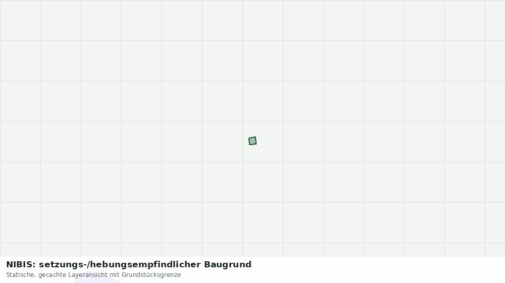 Statische Kartenansicht: NIBIS: setzungs-/hebungsempfindlicher Baugrund