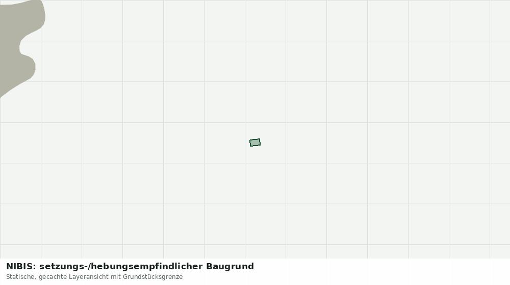 Statische Kartenansicht: NIBIS: setzungs-/hebungsempfindlicher Baugrund