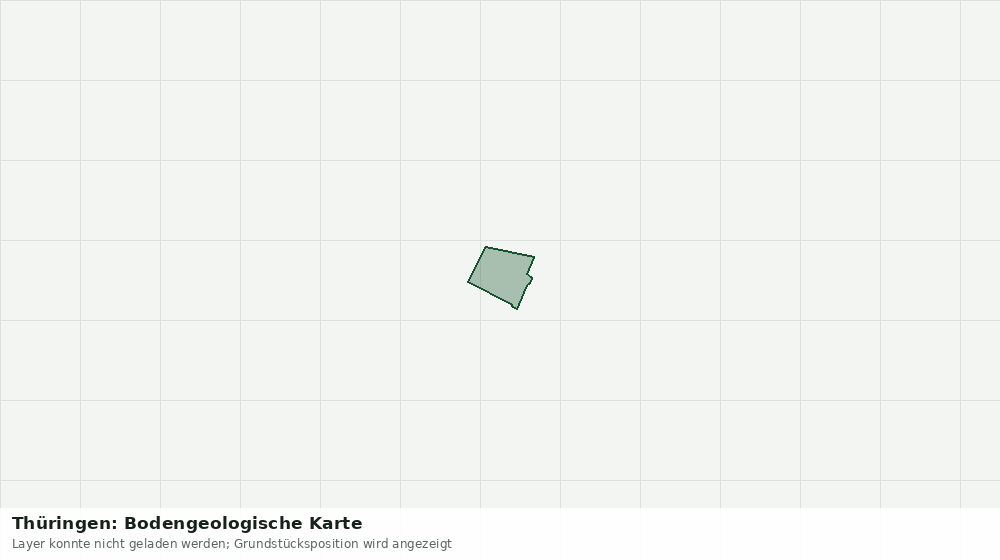 Statische Kartenansicht: Thüringen: Bodengeologische Karte