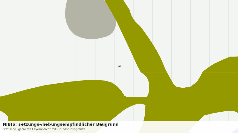 Statische Kartenansicht: NIBIS: setzungs-/hebungsempfindlicher Baugrund