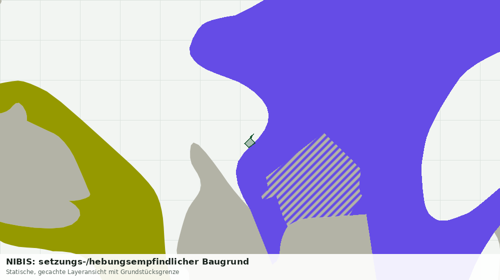 Statische Kartenansicht: NIBIS: setzungs-/hebungsempfindlicher Baugrund