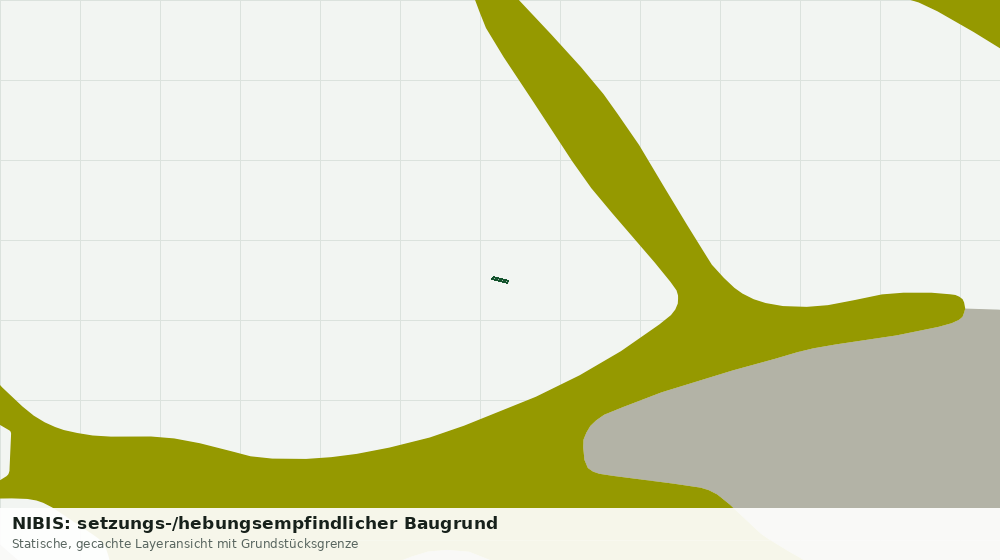 Statische Kartenansicht: NIBIS: setzungs-/hebungsempfindlicher Baugrund