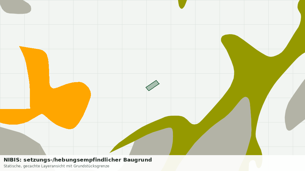 Statische Kartenansicht: NIBIS: setzungs-/hebungsempfindlicher Baugrund