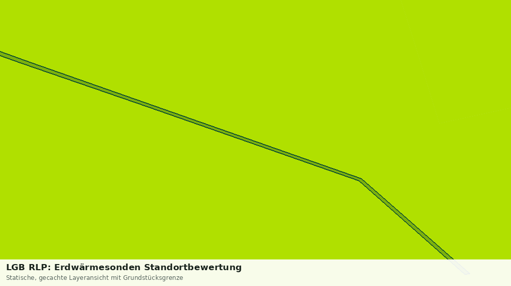 Statische Kartenansicht: LGB RLP: Erdwärmesonden Standortbewertung