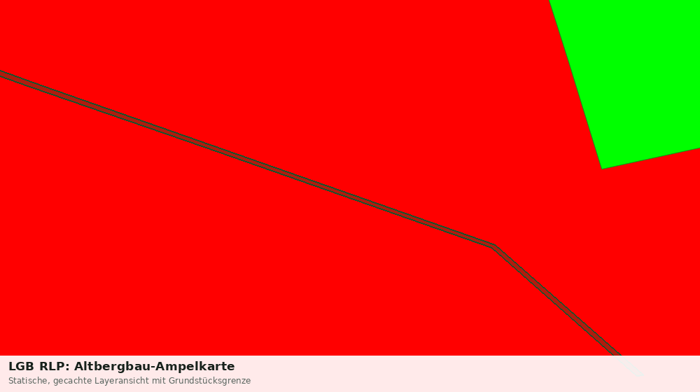 Statische Kartenansicht: LGB RLP: Altbergbau-Ampelkarte