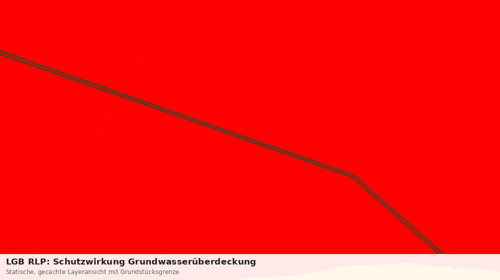 Statische Kartenansicht: LGB RLP: Schutzwirkung Grundwasserüberdeckung