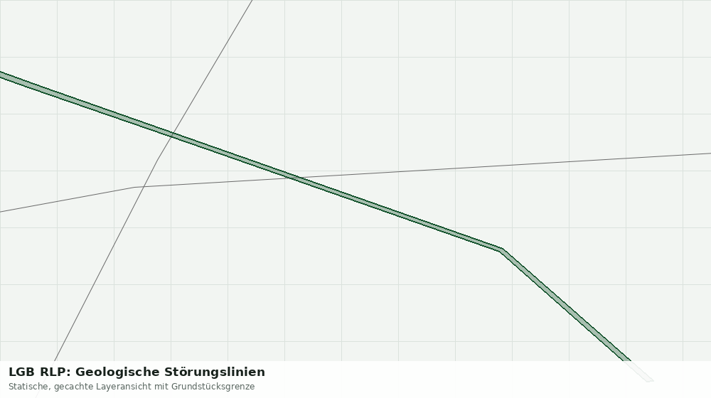 Statische Kartenansicht: LGB RLP: Geologische Störungslinien