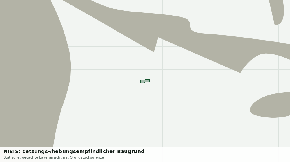Statische Kartenansicht: NIBIS: setzungs-/hebungsempfindlicher Baugrund