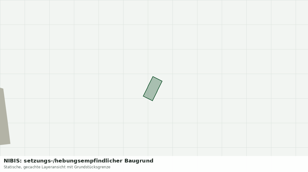 Statische Kartenansicht: NIBIS: setzungs-/hebungsempfindlicher Baugrund