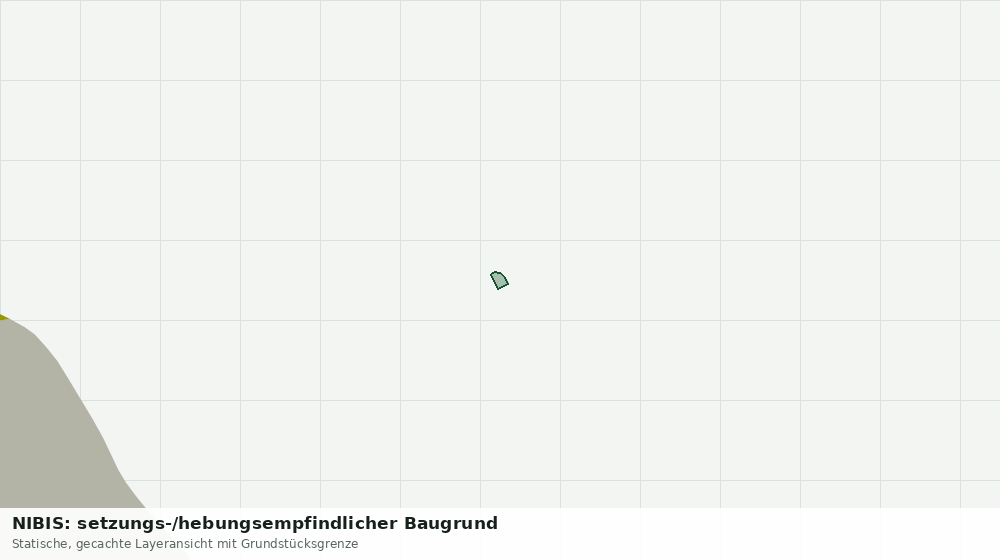 Statische Kartenansicht: NIBIS: setzungs-/hebungsempfindlicher Baugrund