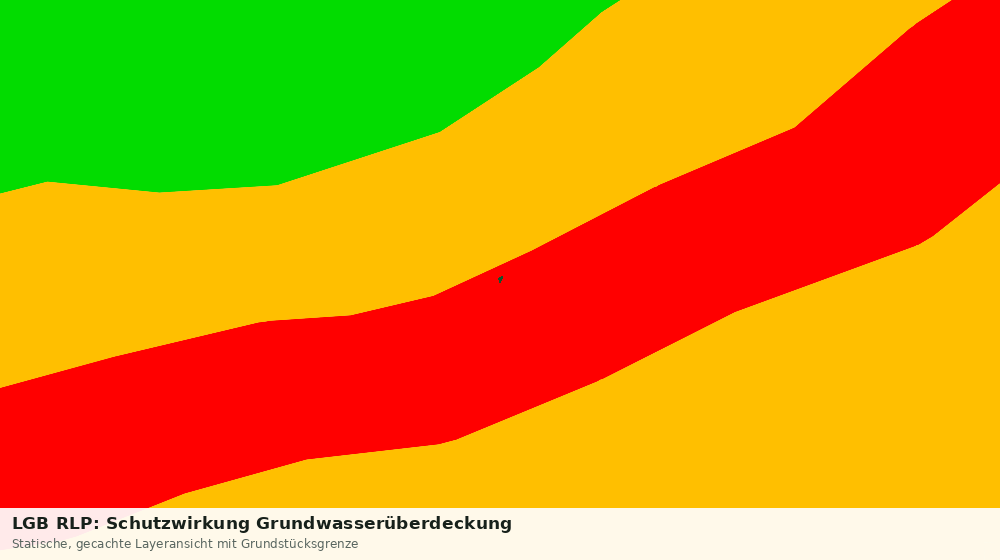 Statische Kartenansicht: LGB RLP: Schutzwirkung Grundwasserüberdeckung