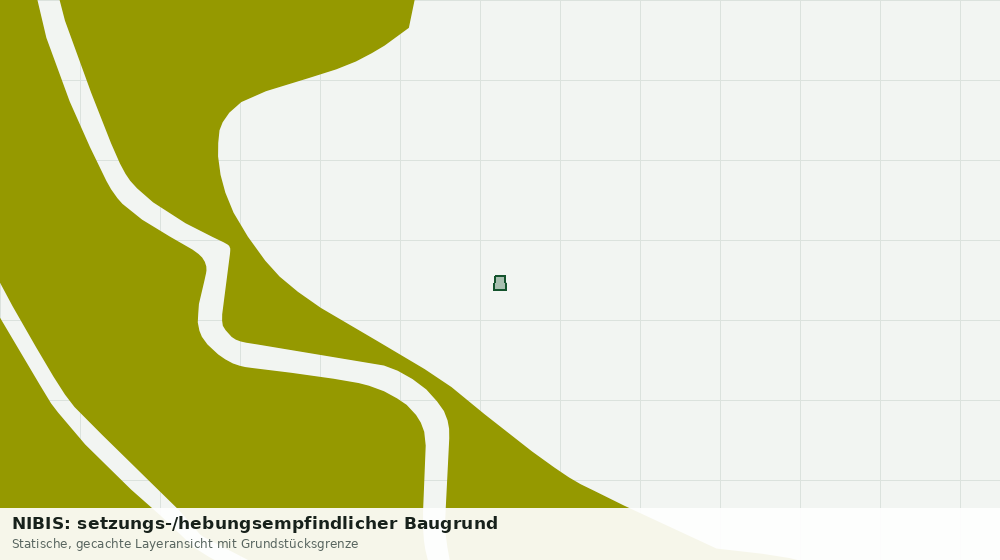 Statische Kartenansicht: NIBIS: setzungs-/hebungsempfindlicher Baugrund