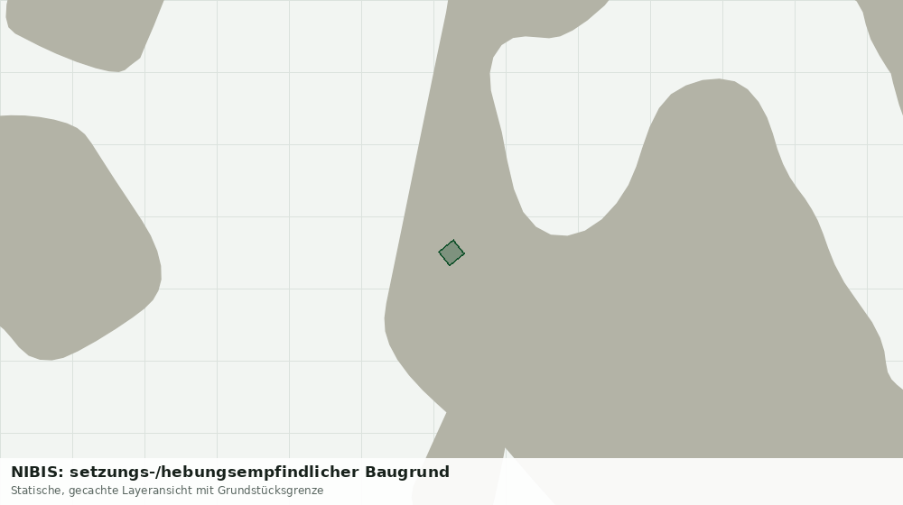 Statische Kartenansicht: NIBIS: setzungs-/hebungsempfindlicher Baugrund