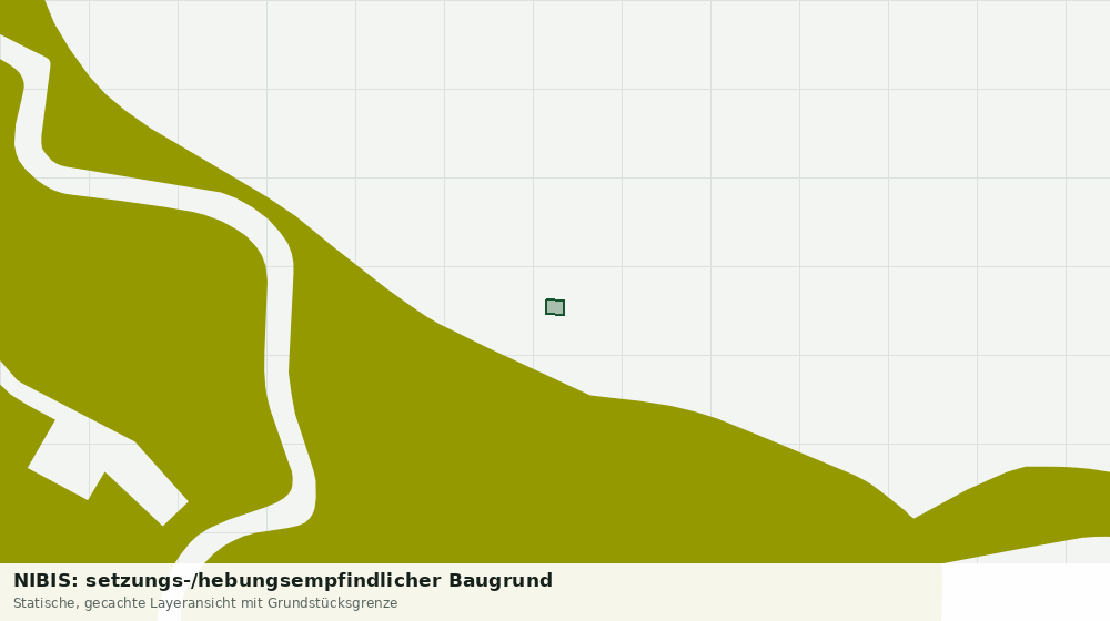 Statische Kartenansicht: NIBIS: setzungs-/hebungsempfindlicher Baugrund