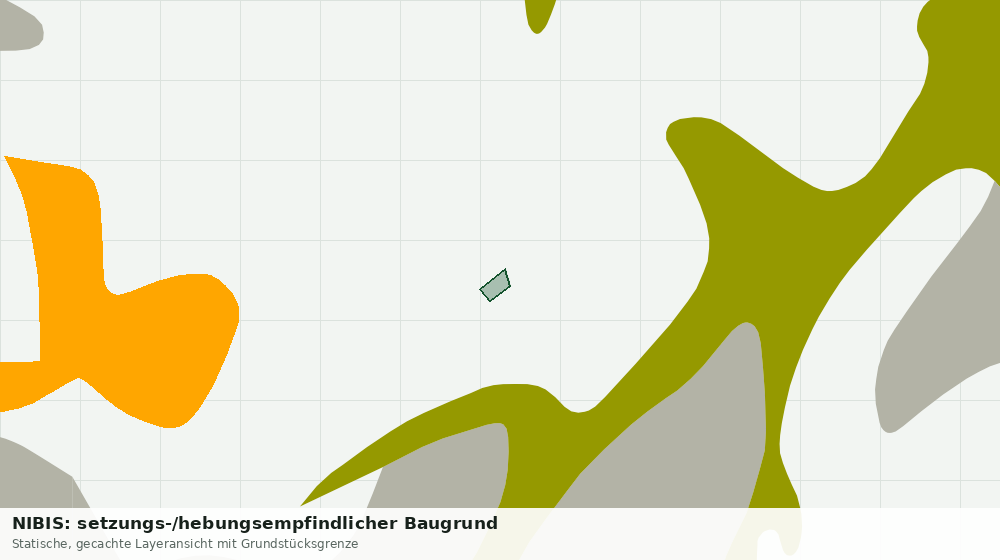 Statische Kartenansicht: NIBIS: setzungs-/hebungsempfindlicher Baugrund