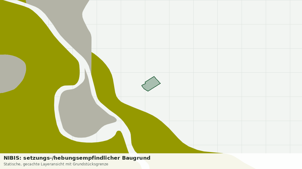 Statische Kartenansicht: NIBIS: setzungs-/hebungsempfindlicher Baugrund