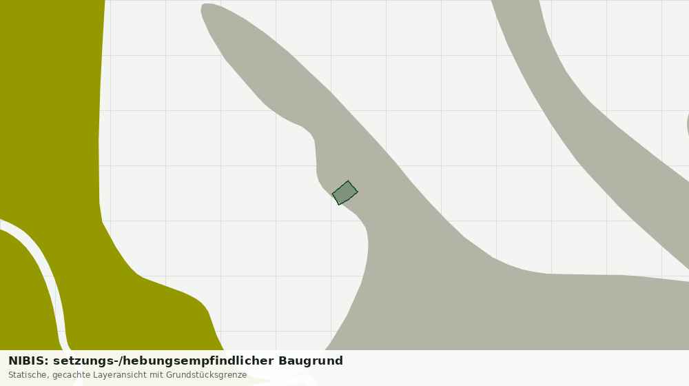 Statische Kartenansicht: NIBIS: setzungs-/hebungsempfindlicher Baugrund