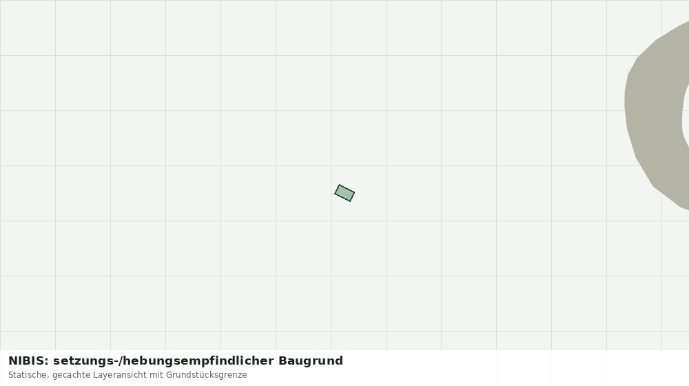 Statische Kartenansicht: NIBIS: setzungs-/hebungsempfindlicher Baugrund