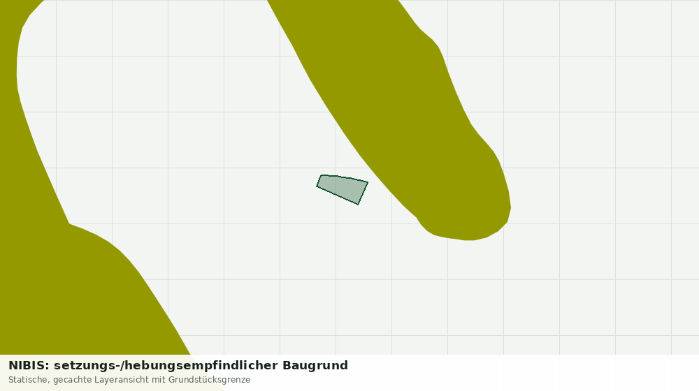 Statische Kartenansicht: NIBIS: setzungs-/hebungsempfindlicher Baugrund