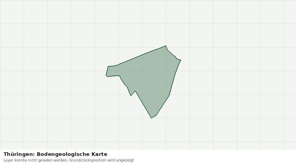 Statische Kartenansicht: Thüringen: Bodengeologische Karte