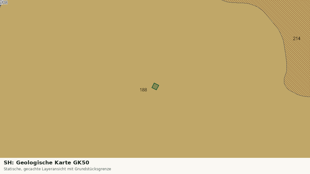 Statische Kartenansicht: SH: Geologische Karte GK50