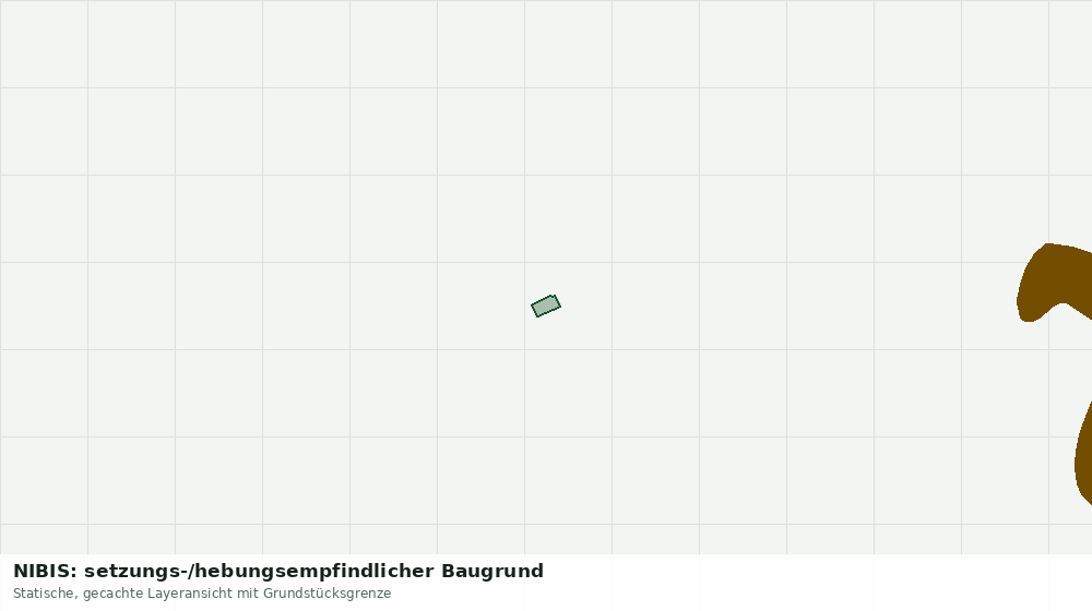 Statische Kartenansicht: NIBIS: setzungs-/hebungsempfindlicher Baugrund