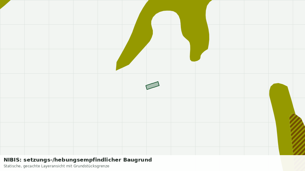 Statische Kartenansicht: NIBIS: setzungs-/hebungsempfindlicher Baugrund