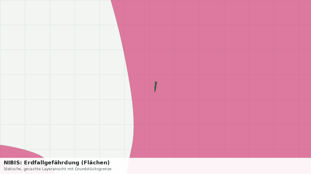 Statische Kartenansicht: NIBIS: Erdfallgefährdung (Flächen)