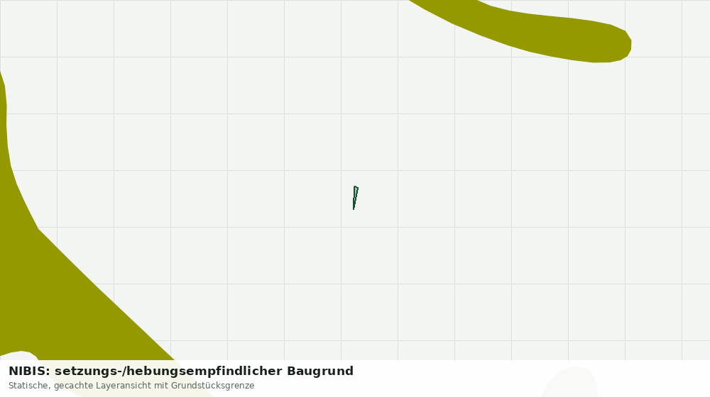 Statische Kartenansicht: NIBIS: setzungs-/hebungsempfindlicher Baugrund