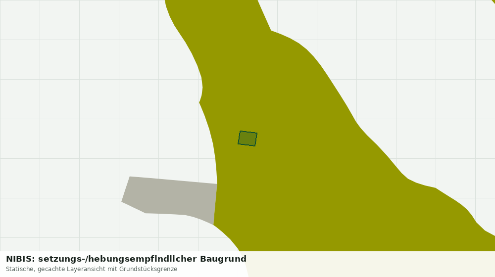Statische Kartenansicht: NIBIS: setzungs-/hebungsempfindlicher Baugrund