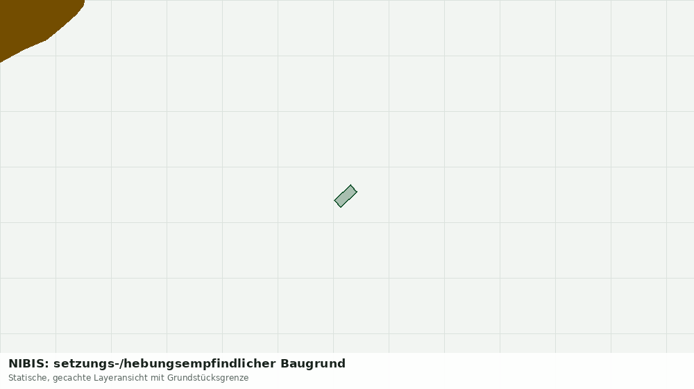 Statische Kartenansicht: NIBIS: setzungs-/hebungsempfindlicher Baugrund