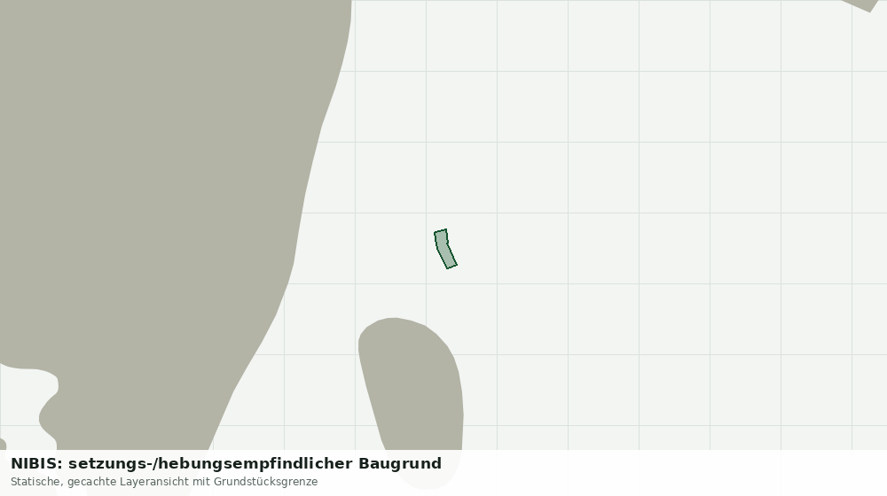 Statische Kartenansicht: NIBIS: setzungs-/hebungsempfindlicher Baugrund
