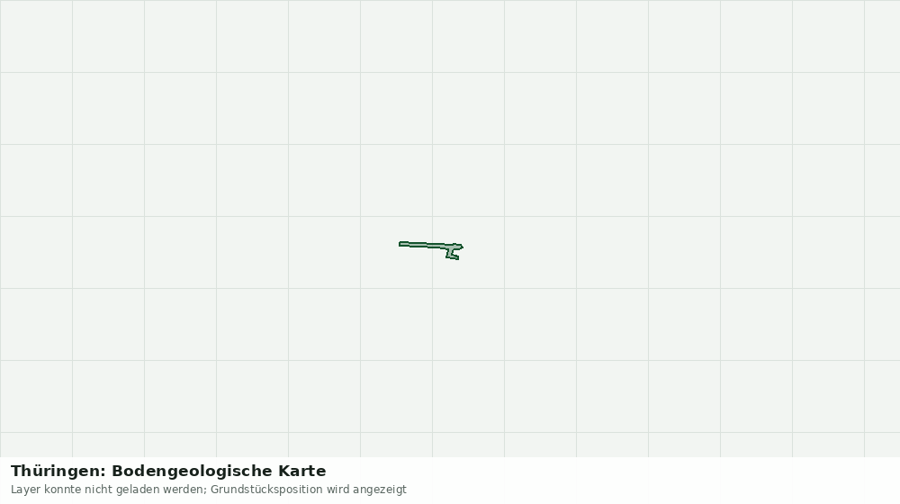 Statische Kartenansicht: Thüringen: Bodengeologische Karte
