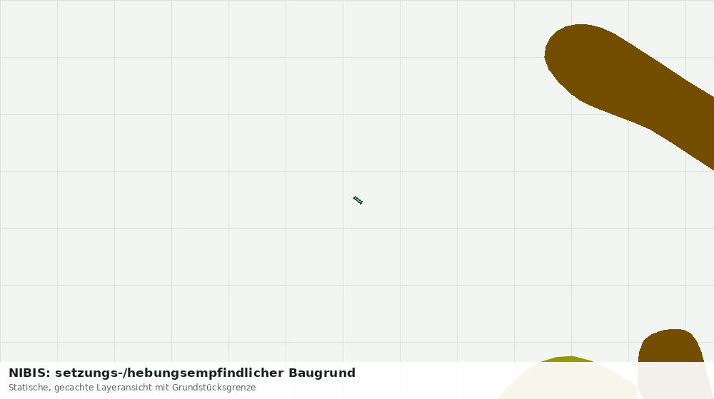 Statische Kartenansicht: NIBIS: setzungs-/hebungsempfindlicher Baugrund