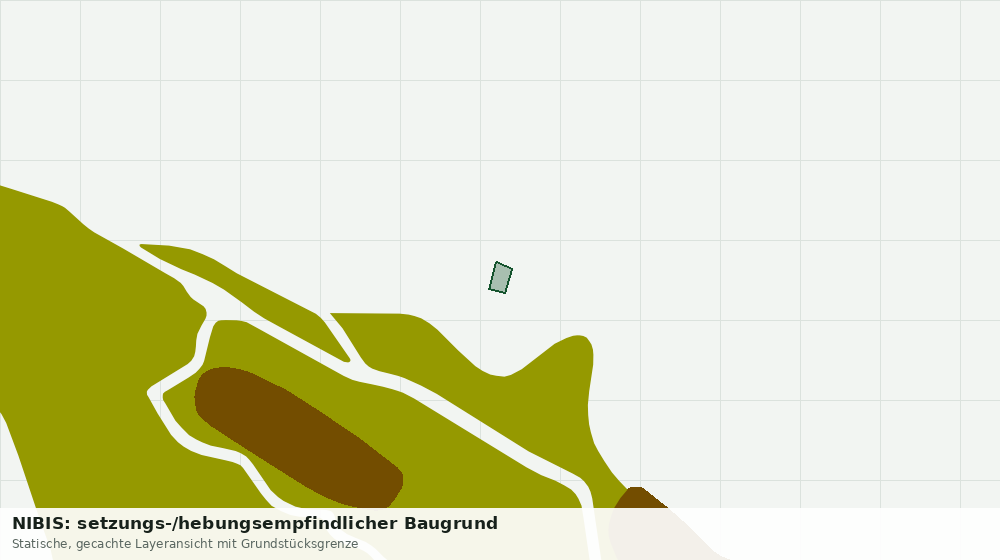 Statische Kartenansicht: NIBIS: setzungs-/hebungsempfindlicher Baugrund