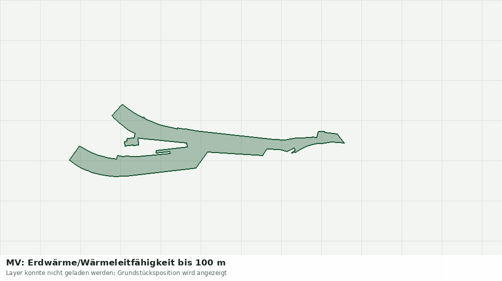 Statische Kartenansicht: MV: Erdwärme/Wärmeleitfähigkeit bis 100 m