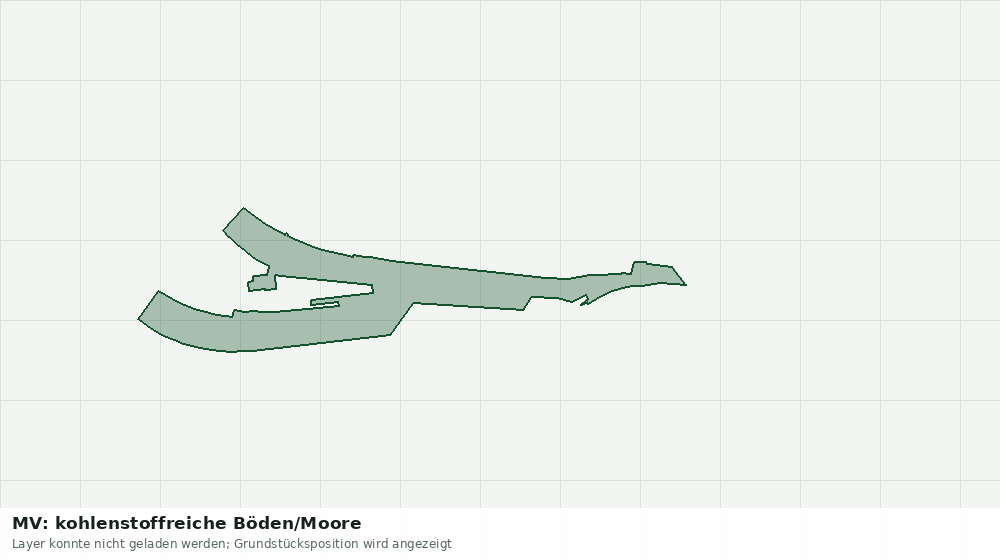 Statische Kartenansicht: MV: kohlenstoffreiche Böden/Moore