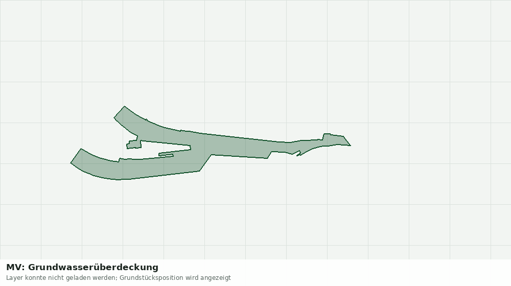 Statische Kartenansicht: MV: Grundwasserüberdeckung