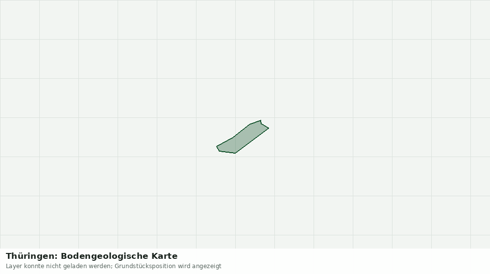 Statische Kartenansicht: Thüringen: Bodengeologische Karte