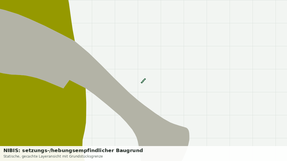 Statische Kartenansicht: NIBIS: setzungs-/hebungsempfindlicher Baugrund