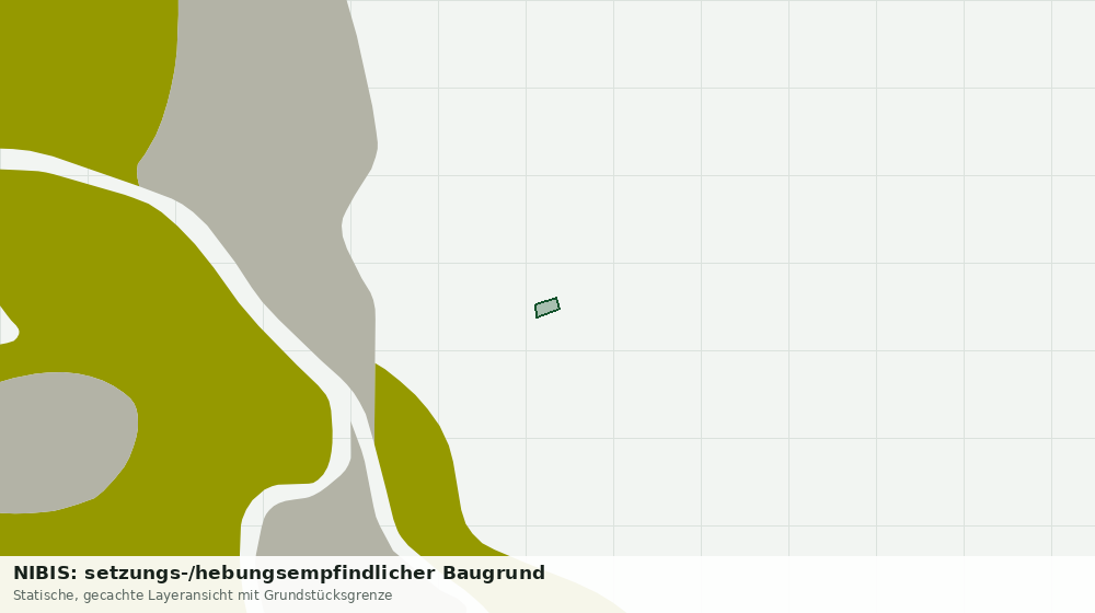 Statische Kartenansicht: NIBIS: setzungs-/hebungsempfindlicher Baugrund