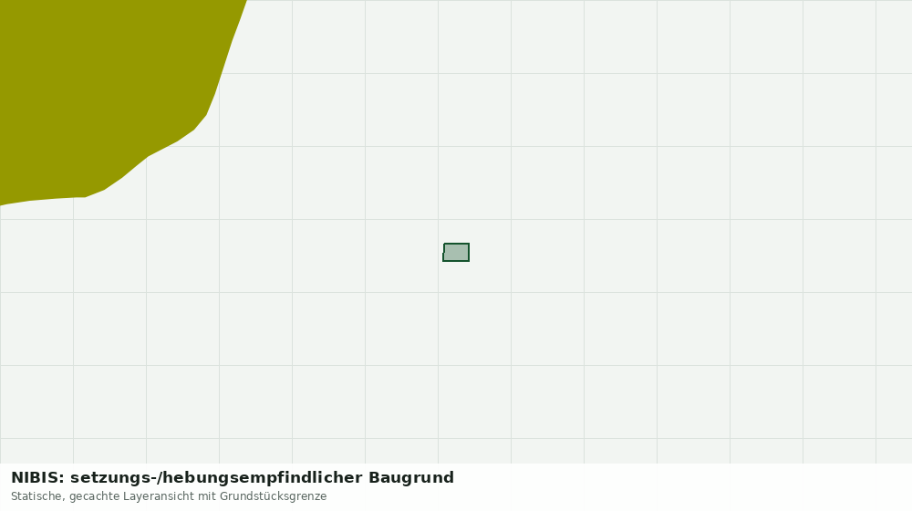 Statische Kartenansicht: NIBIS: setzungs-/hebungsempfindlicher Baugrund