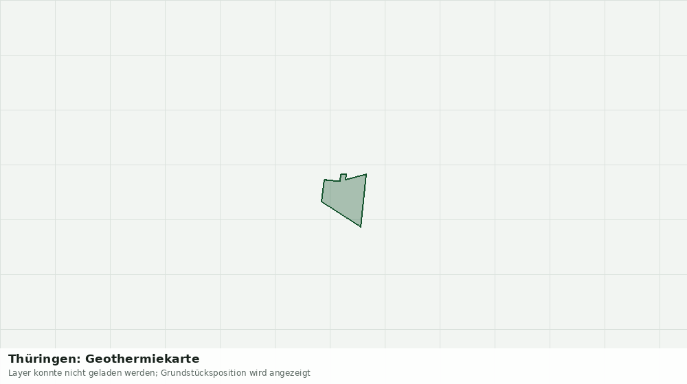 Statische Kartenansicht: Thüringen: Geothermiekarte