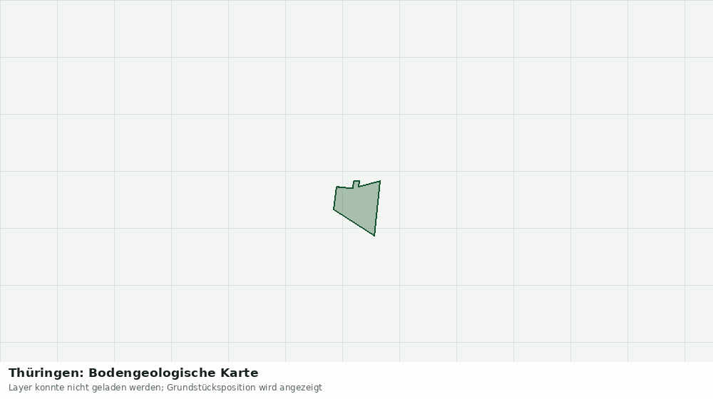 Statische Kartenansicht: Thüringen: Bodengeologische Karte