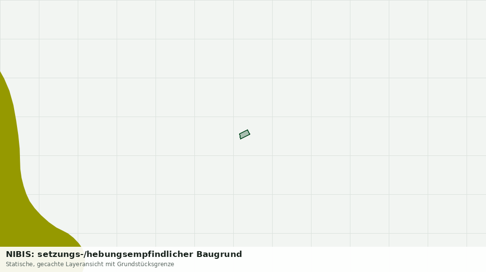 Statische Kartenansicht: NIBIS: setzungs-/hebungsempfindlicher Baugrund