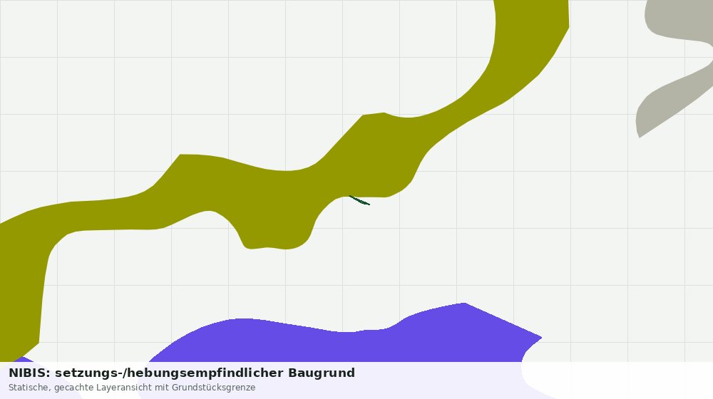 Statische Kartenansicht: NIBIS: setzungs-/hebungsempfindlicher Baugrund